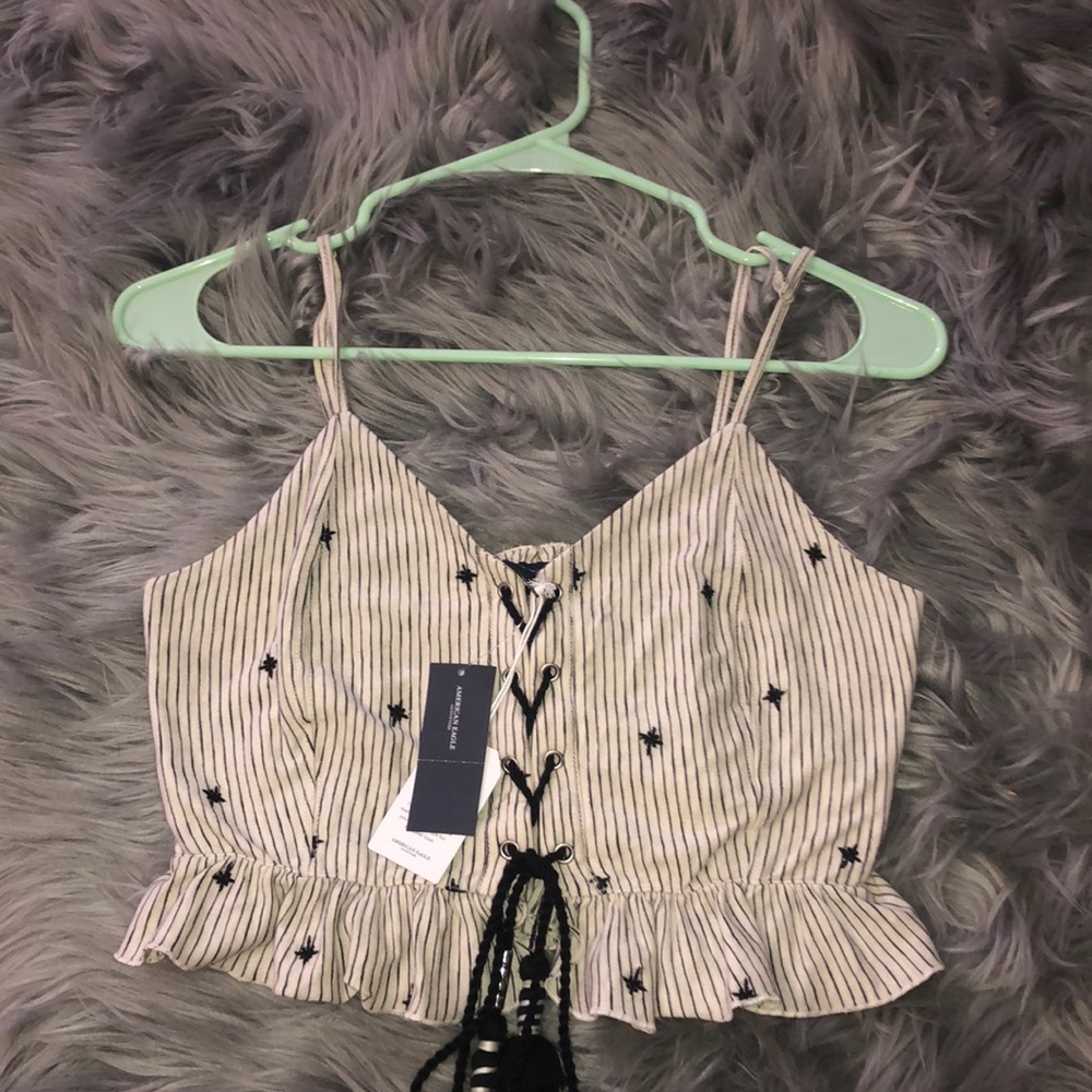 BNWT american eagle crop tank